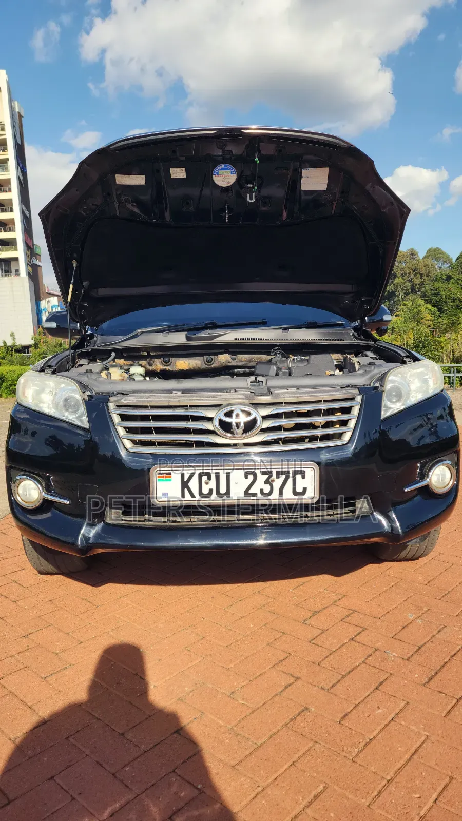 Toyota Vanguard 2012 Black