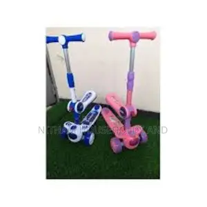 2-in-1 Kids Scooter – Adjustable Height, Foldable Design