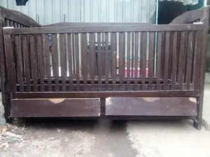 Babycot In Brown Colour