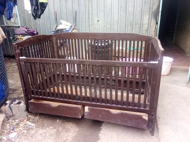 Babycot In Brown Colour - thumbnail 3