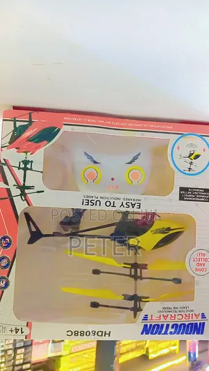 Rc Helicopter Toy With Remote Control – Easy to Fly 