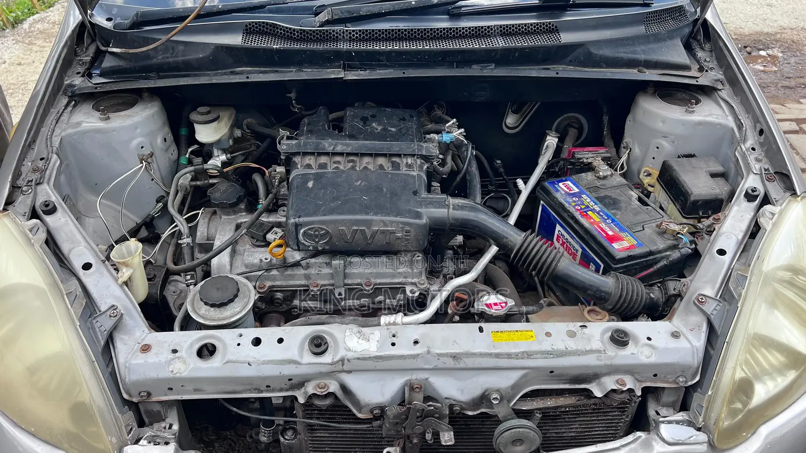 Toyota Vitz 1.0 FWD 5dr 2003 Silver