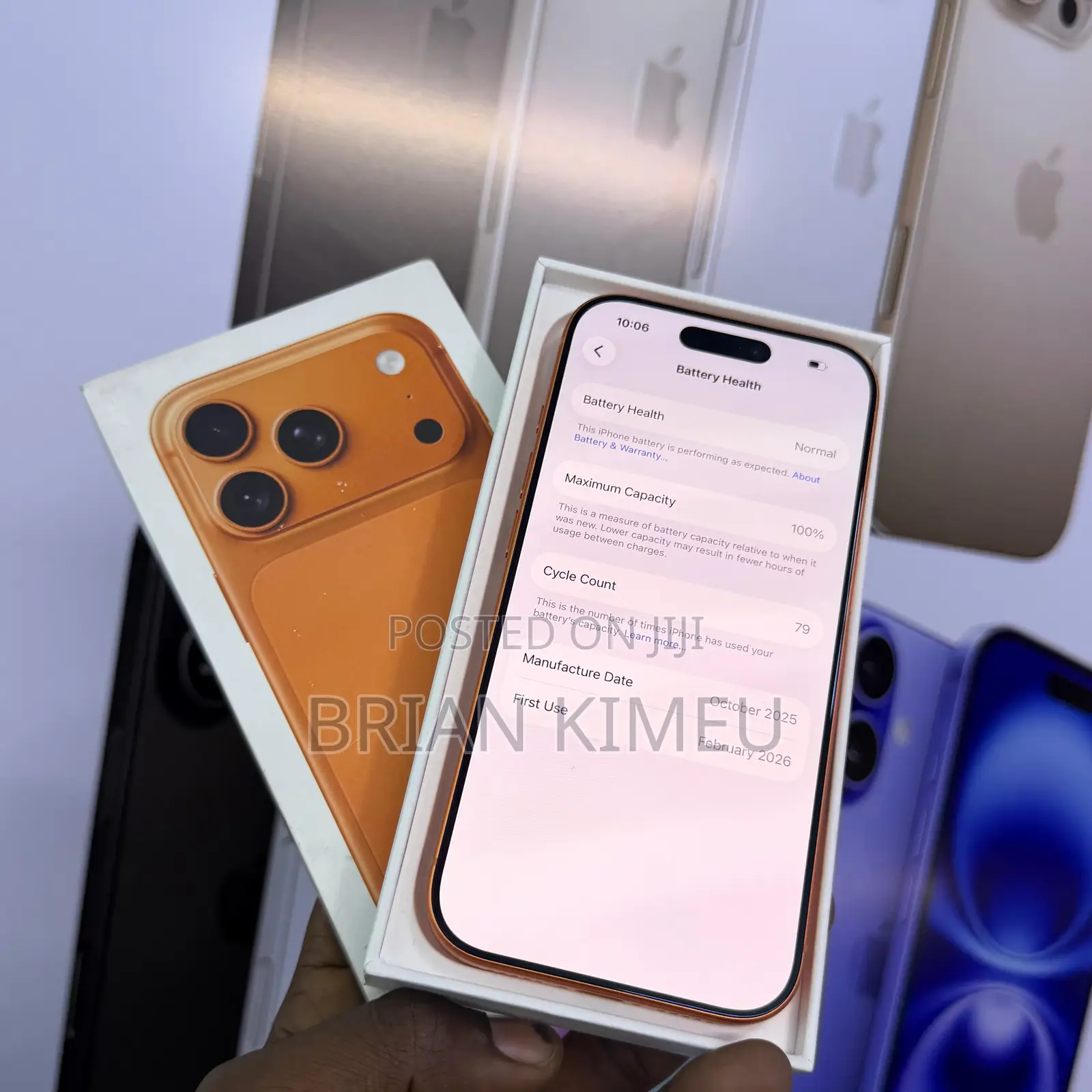 Apple iPhone 17 Pro 256 GB Orange