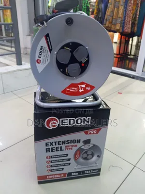 Edon Pro Extension Reel 50m Industrial Power Reel