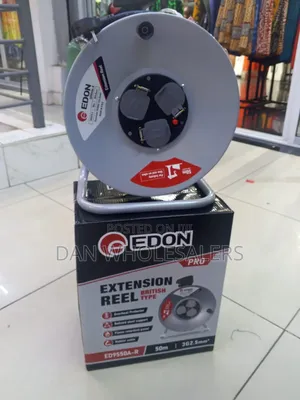 Edon Pro Extension Reel 50m Steel Frame Design