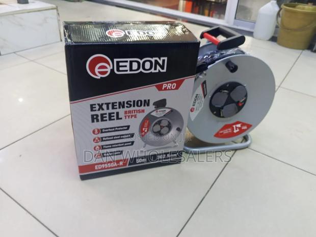 Edon Pro Extension Reel 50m 2.5mm Site Use Power Reel