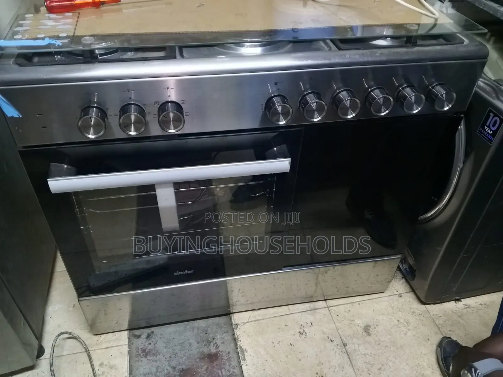 Simfer 60x90 Stainless Cooker 4gas+2electric New!