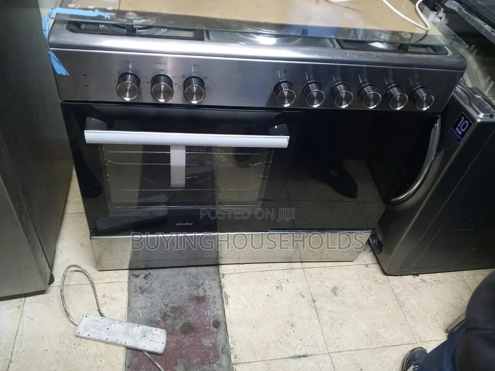 Simfer 60x90 Stainless Cooker 4gas+2electric New!