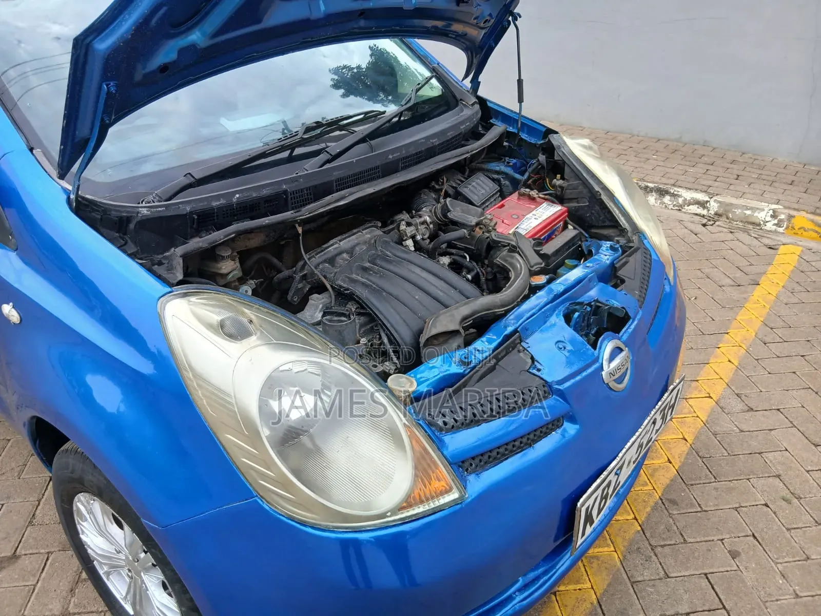 Nissan Note 2008 Blue