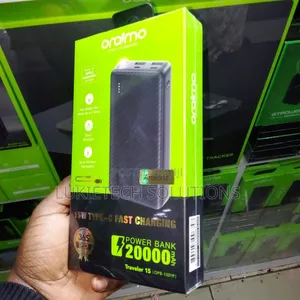 Powerbank Oraimo 20000mah 15 Watts Type-C Fast Charging Anifast