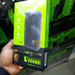 Powerbank Oraimo 20000 Mah Superfast Charging,Free Usb- C Cable