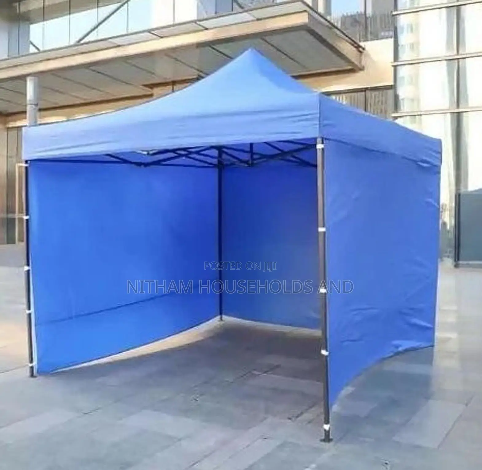 Foldable Gazebo Tent With Sidewalls/ 3x3m Automatic Pop-Up