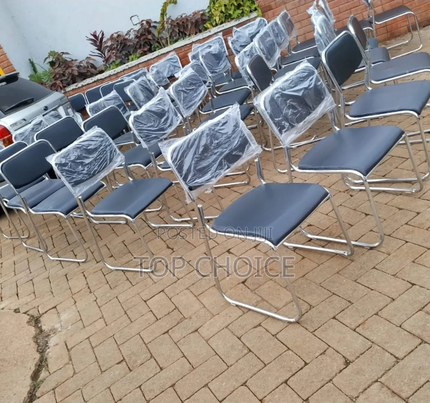 Chrome Office Waiting Chairs Cfa