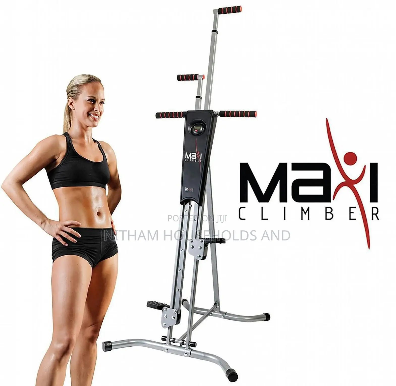 Max Climber Total Body Vertical Workout Machine Foldable