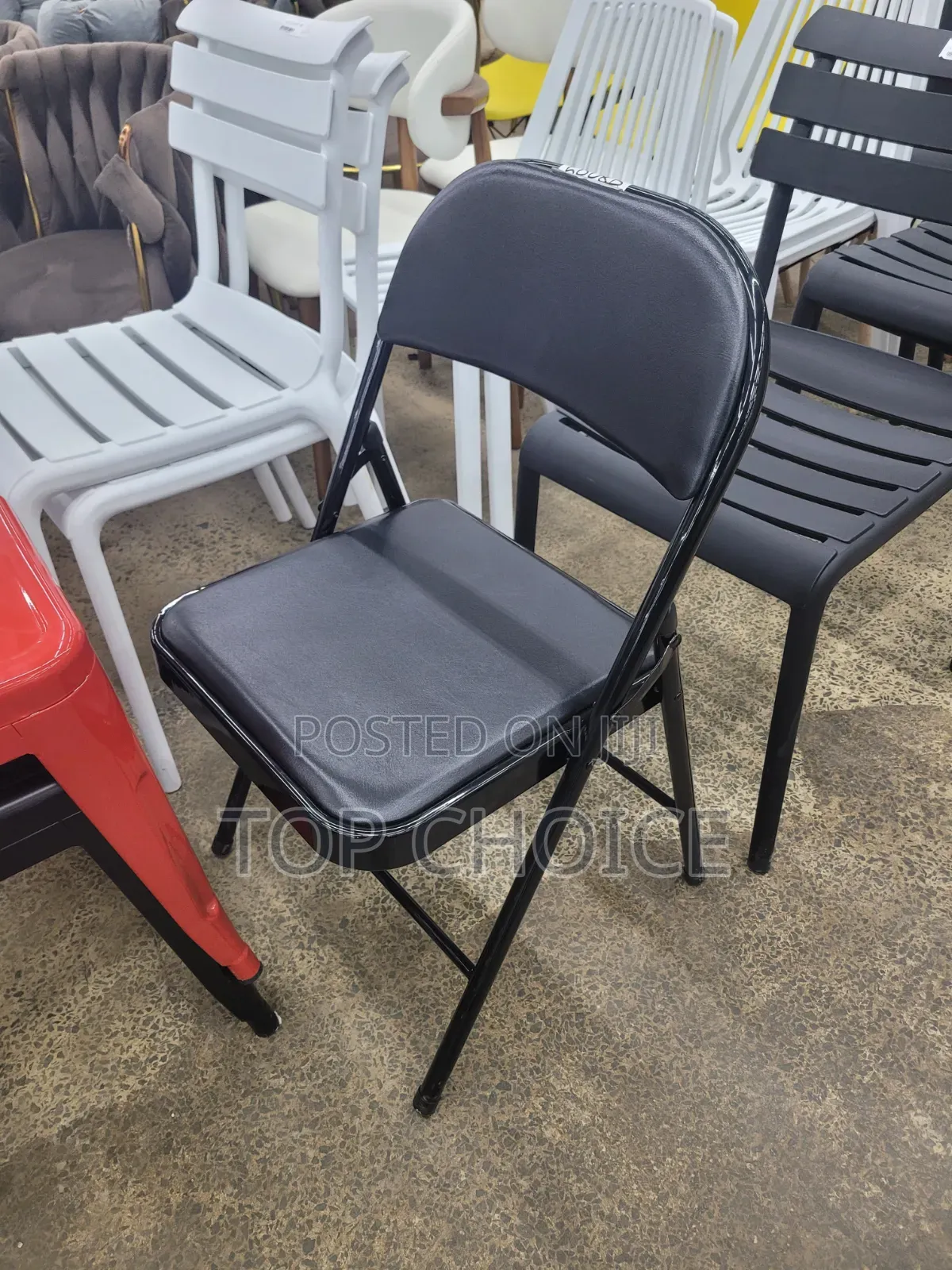 Black Foldable Chairs