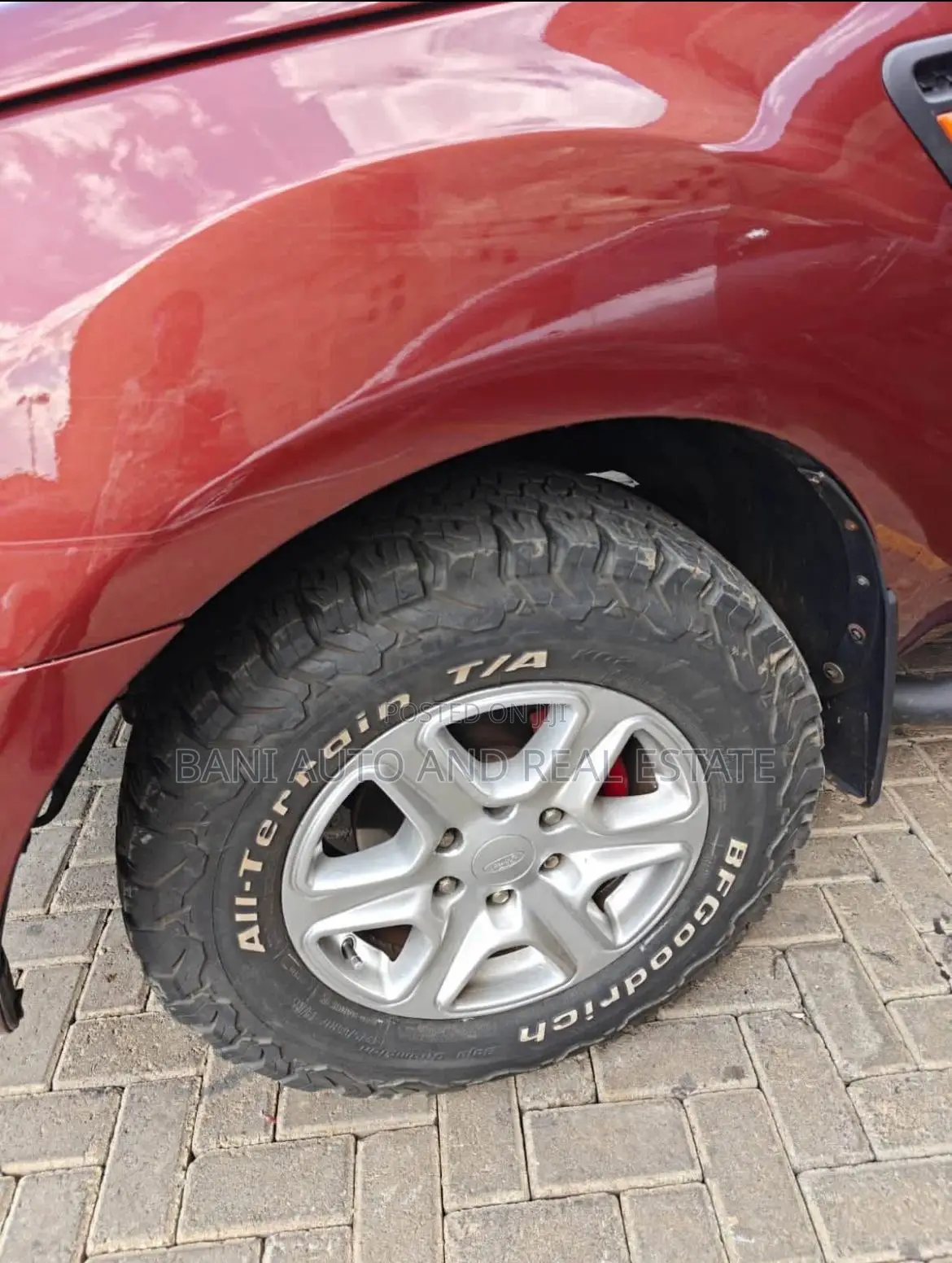 Ford Ranger Wildtrak 2013 Red