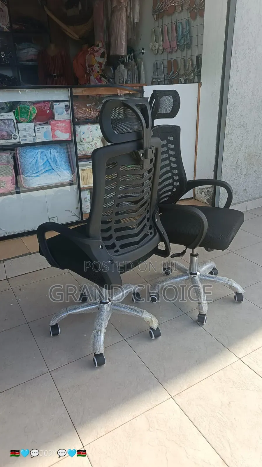 Durable Headrest Chair