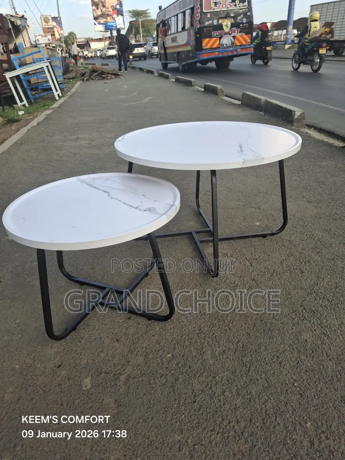 Modern Nesting Table 2 in 1