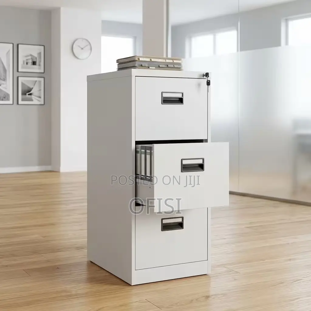 Office Cabinet; 3 Drawer Steel Office Filling Cabinet