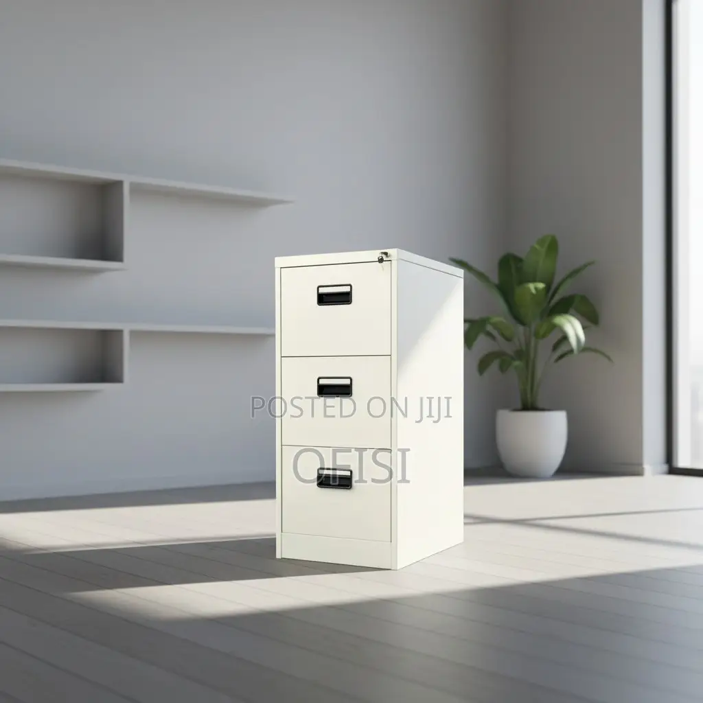 Office Cabinet; 3 Drawer Steel Office Filling Cabinet