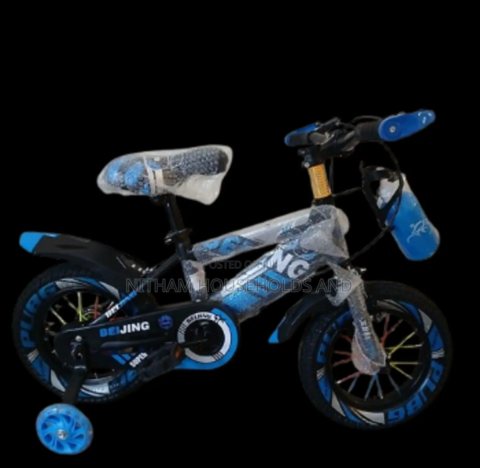 BMX Bike (Size 12), a Sporty and Durable Bicycle for Age 2 to 5yrs