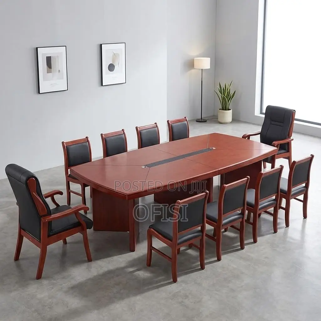 Boardroom Table; 14 - 16 Seater Mahogany Executive Boardroom Table
