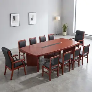Boardroom Table; 14 - 16 Seater Mahogany Executive Boardroom Table