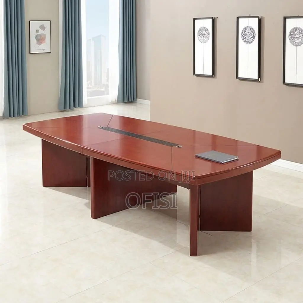 Boardroom Table; 14 - 16 Seater Mahogany Executive Boardroom Table