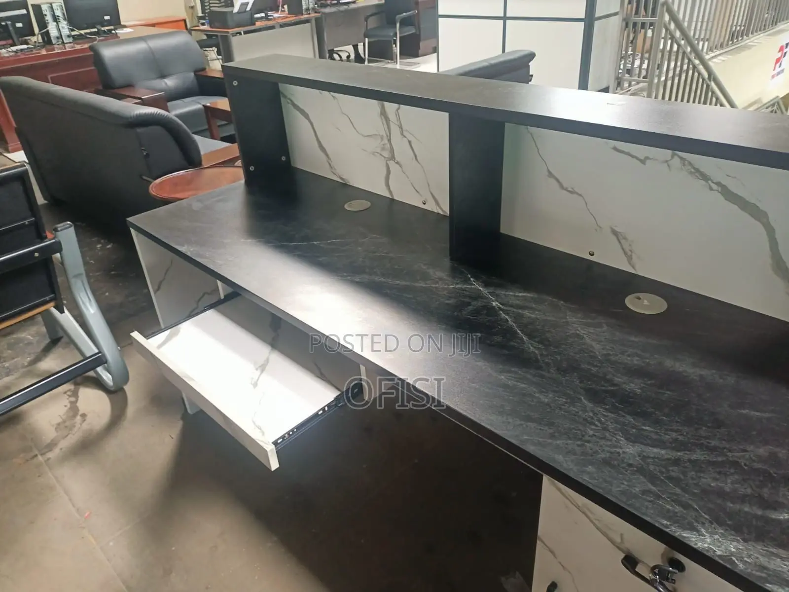 Reception Desk; 1.8 Meter Executive Reception Front Office Desk