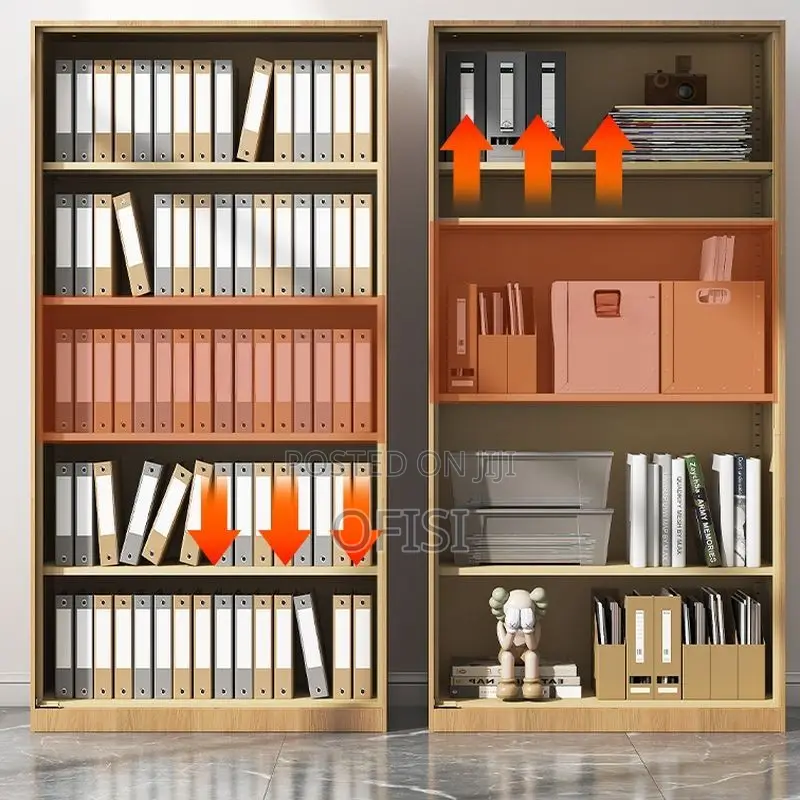 Office Cabinet; 2 Door Brown Metallic Office Cabinet