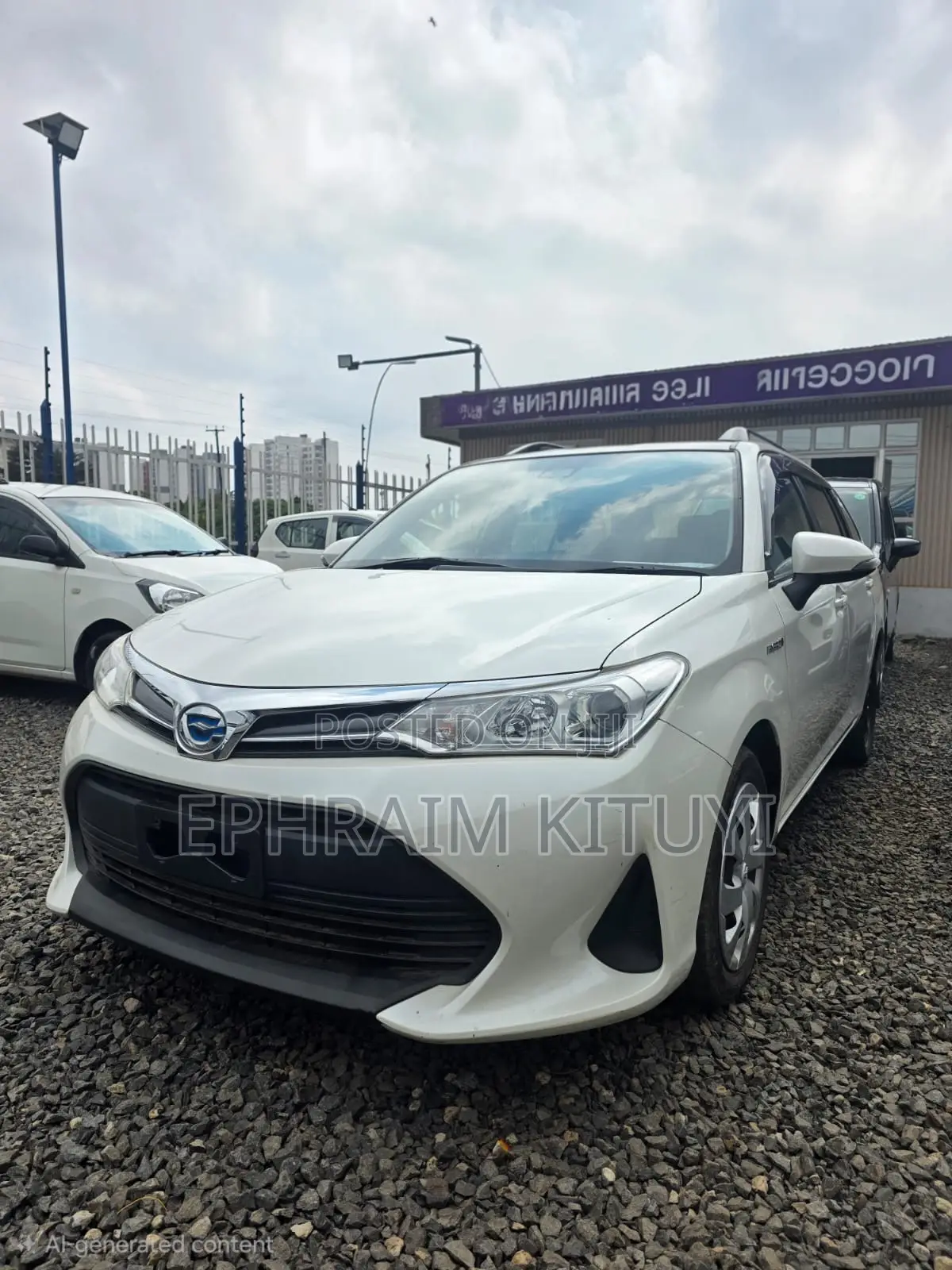 Toyota Corolla Fielder 2018 White
