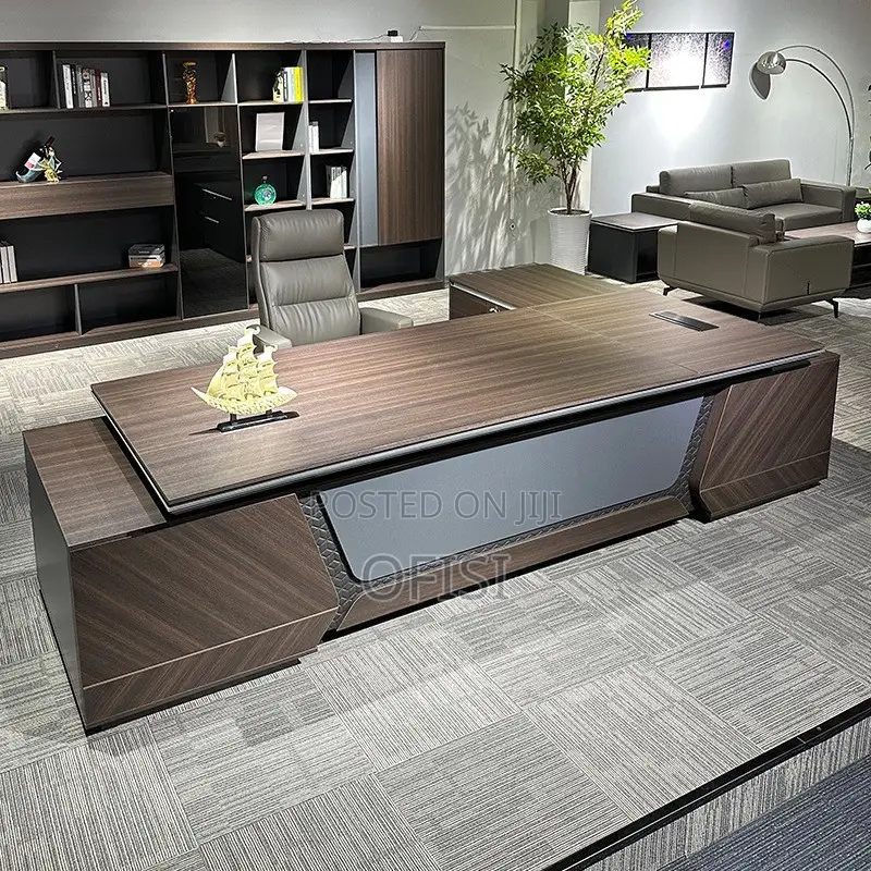 Office Desk; 2.4 Meter Executive Directors Office Desk