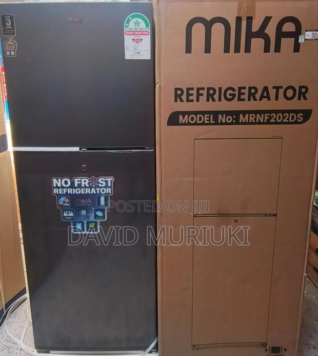 Mika 202litres No Frost Double Door Refrigerator