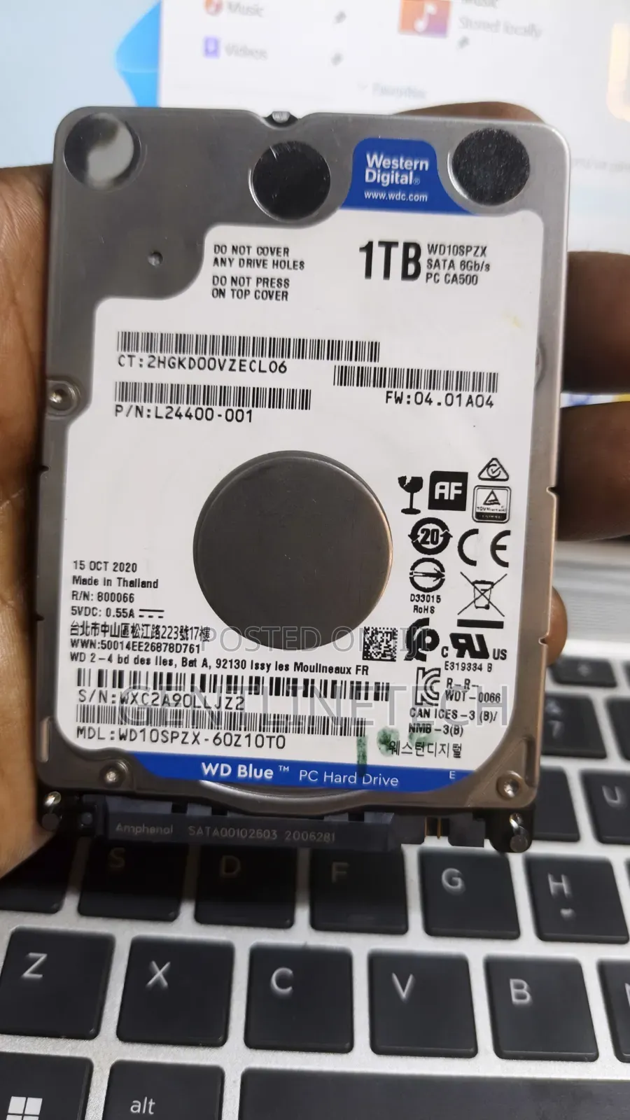 Brand New Western Digital 1 Tb Hard Disk Drives 4000 KSH