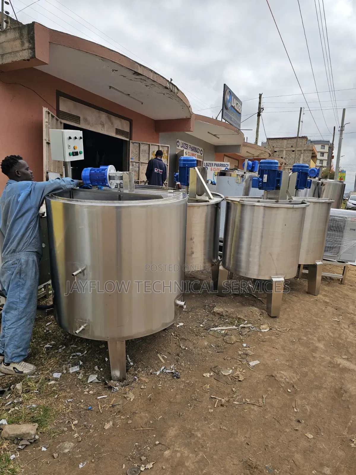 Milk Pasteurizer 1000 LTRS