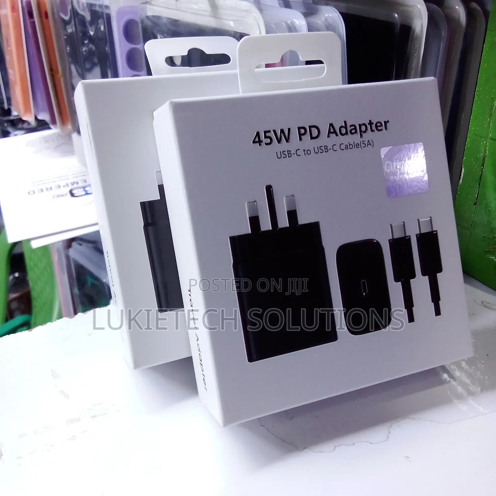 Samsung 45 Watts, Powerful Adapter With One Meter Fast Cable (5a)