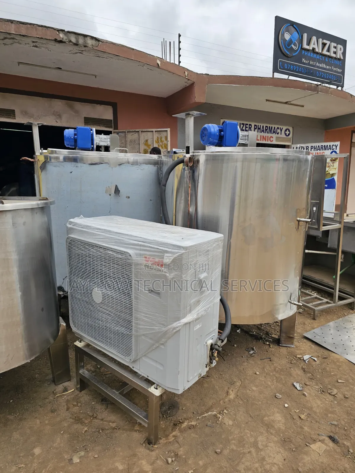 Bulk Milk Cooler (Bcm) 1000 LTRS for Dairy Farm