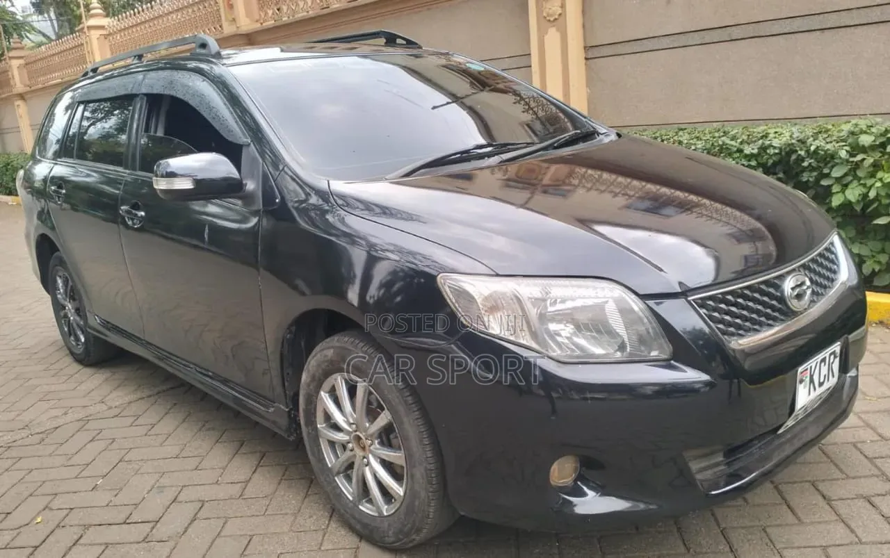 Toyota Corolla Fielder 2011 Black