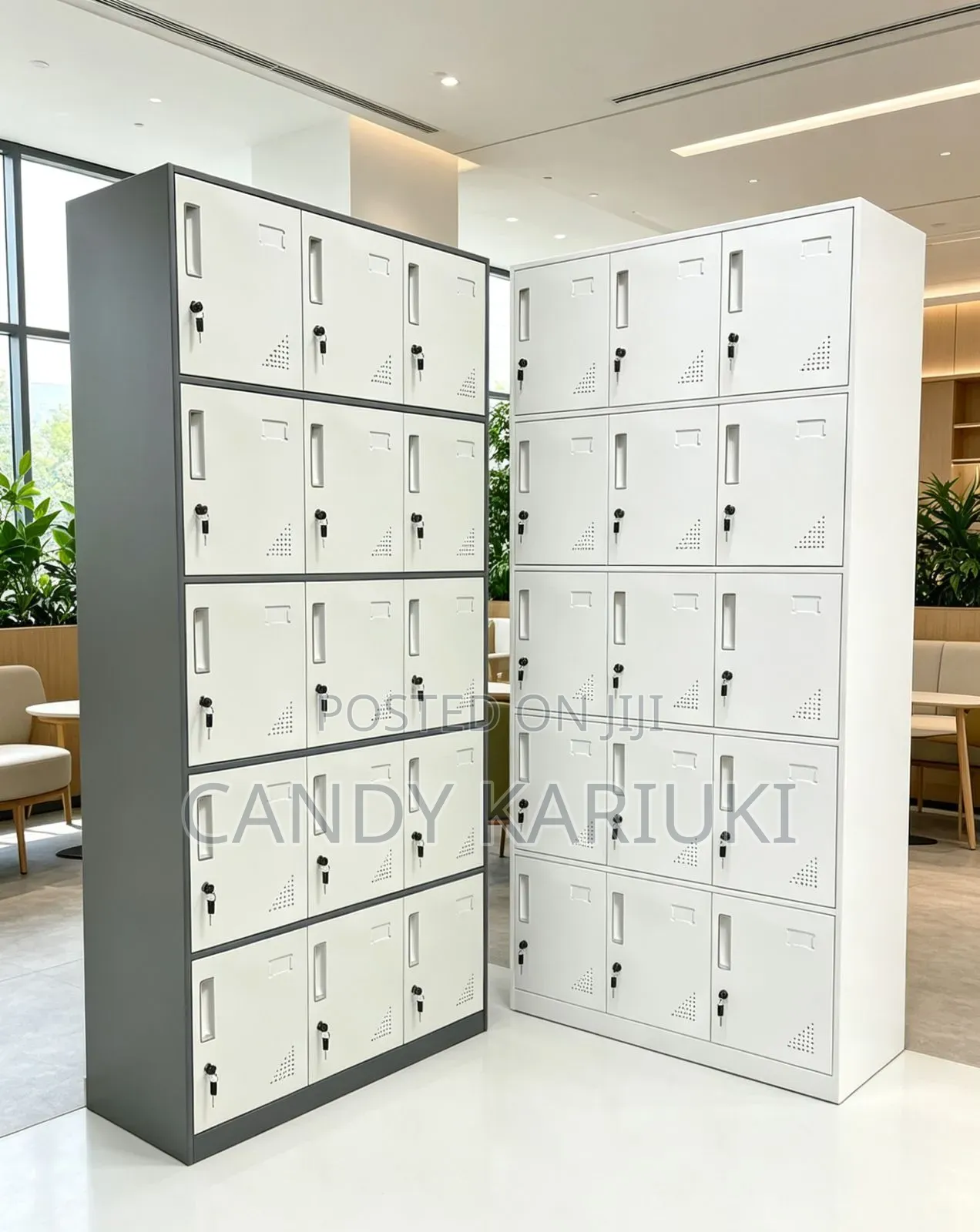 Heavy Duty 15 Door Steel Locker Cabinet