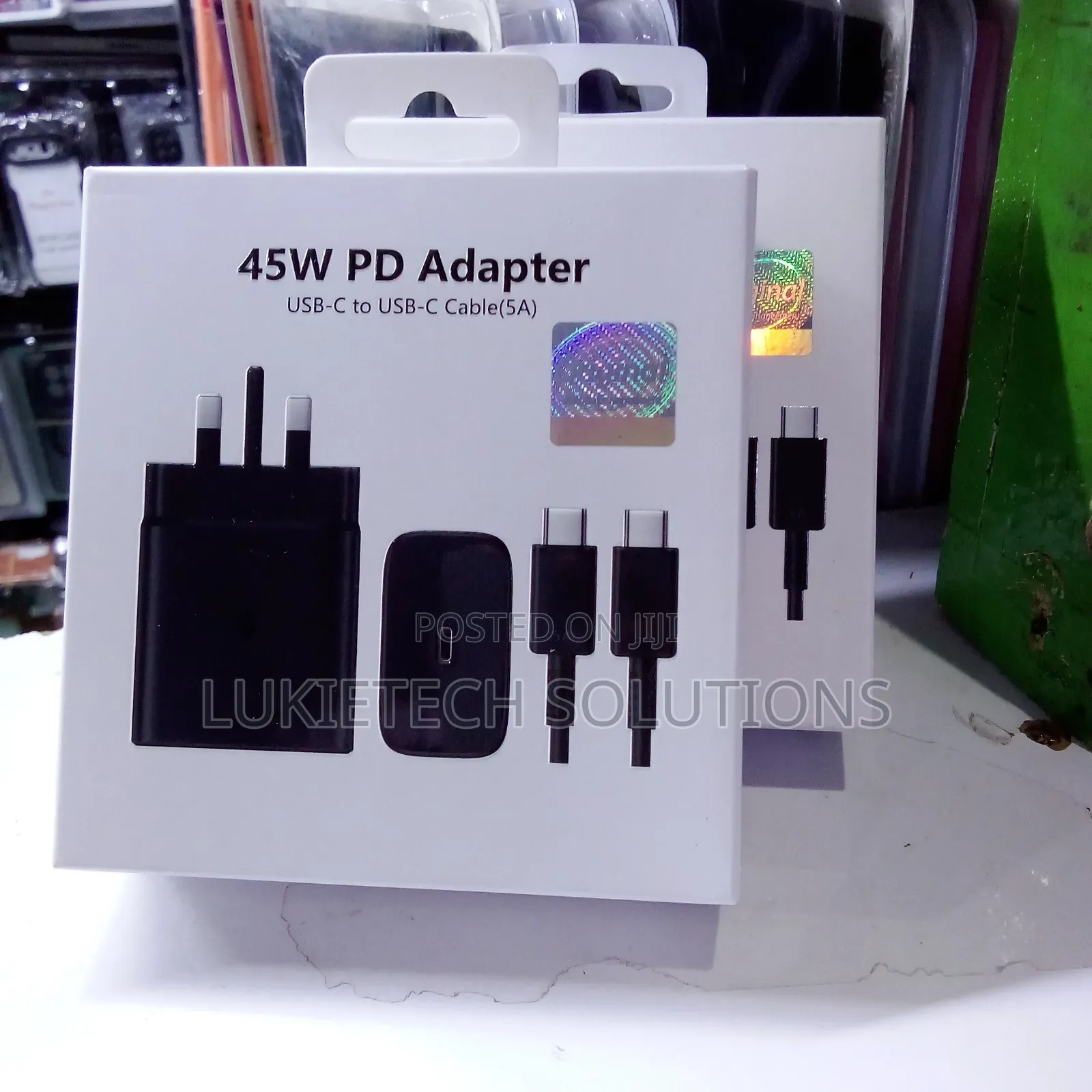 Samsung Charger 45 Watts Complete With One Meter Quality Cable (5a)