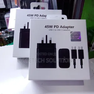 Samsung Charger 45 Watts Complete With One Meter Quality Cable (5a)