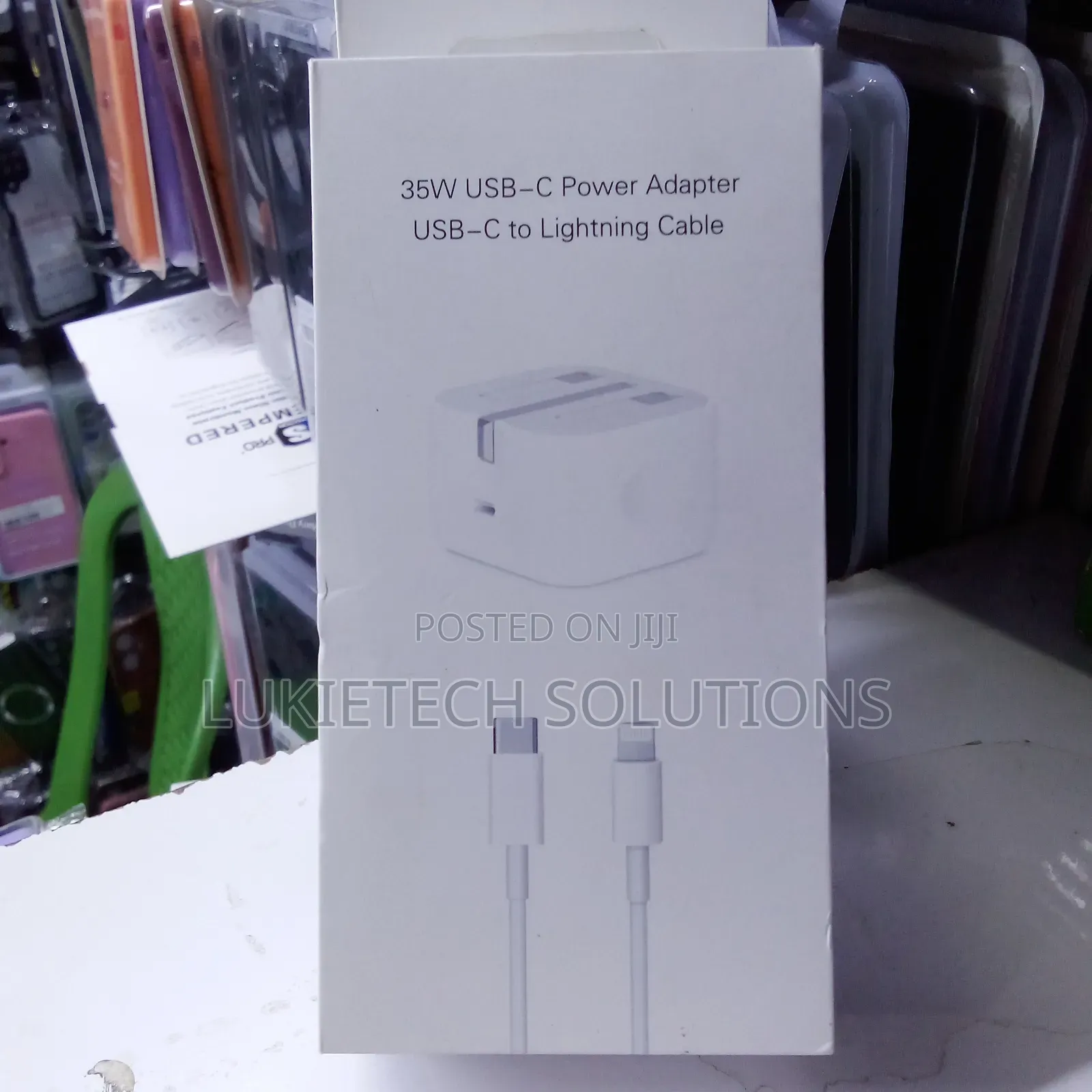 iPhone Charger 35 Watts Complete With Type C to Lightning Cable (5a)