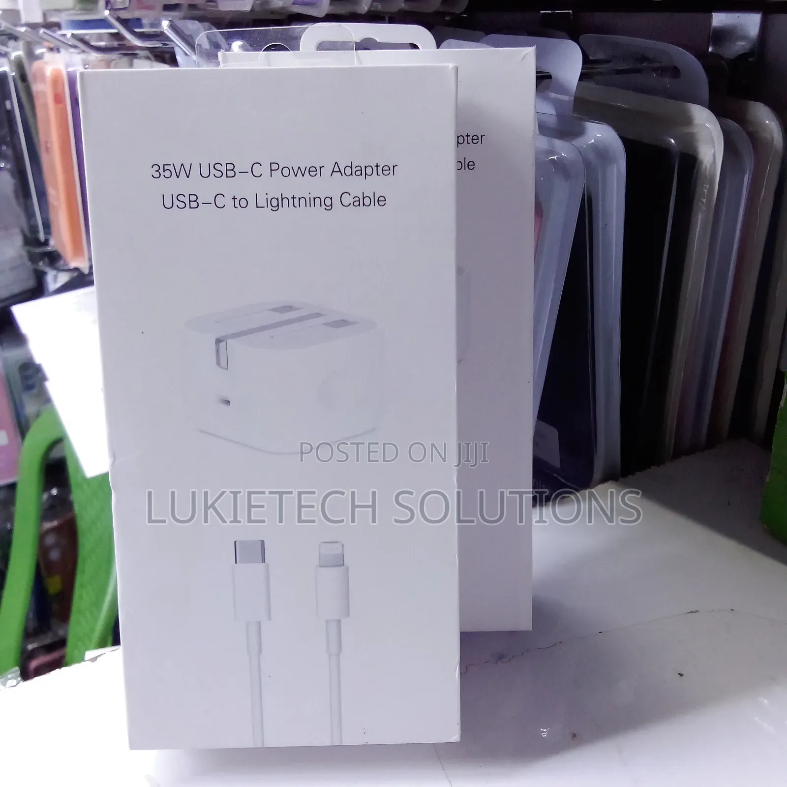 iPhone Charger 35 Watts Complete With Type C to Lightning Cable (5a)
