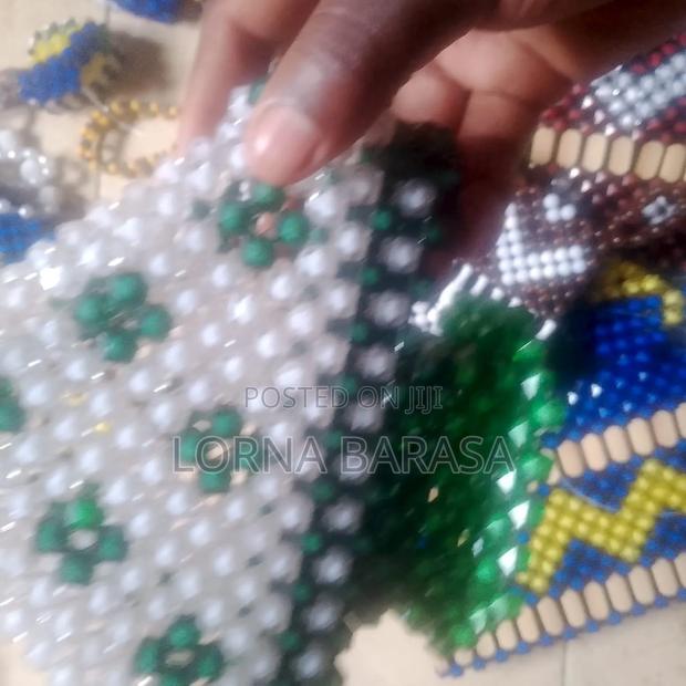 Hand Made Beaded- Serviette Holder - thumbnail 2