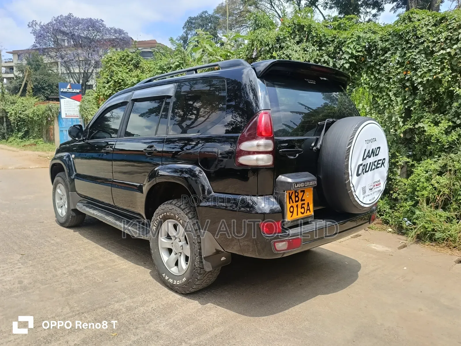 Toyota Land Cruiser Prado 2007 Black