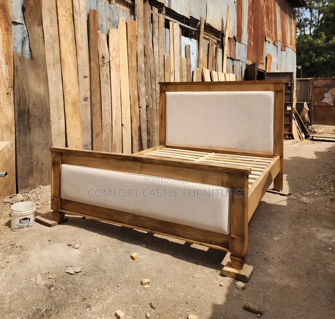 Wooden Bed Upholstery Design 5*6