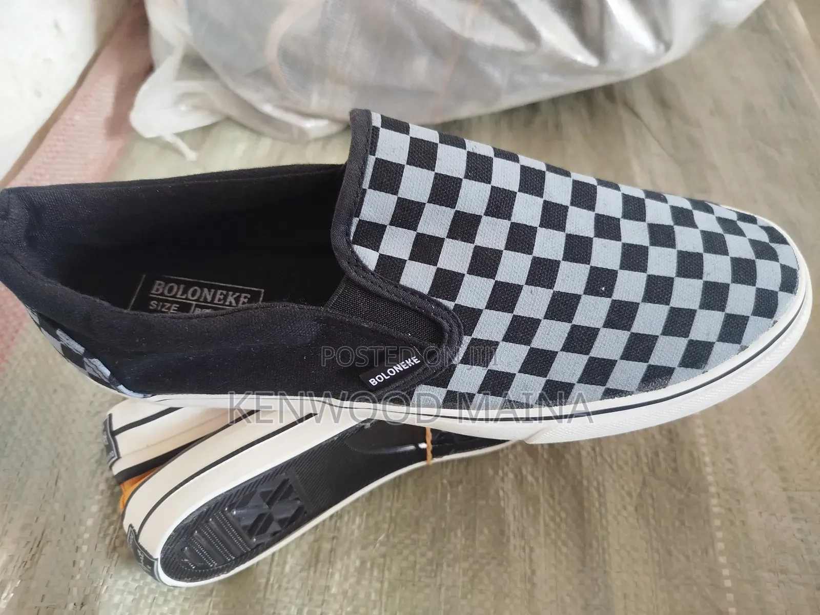 Unisex Cream Canvas