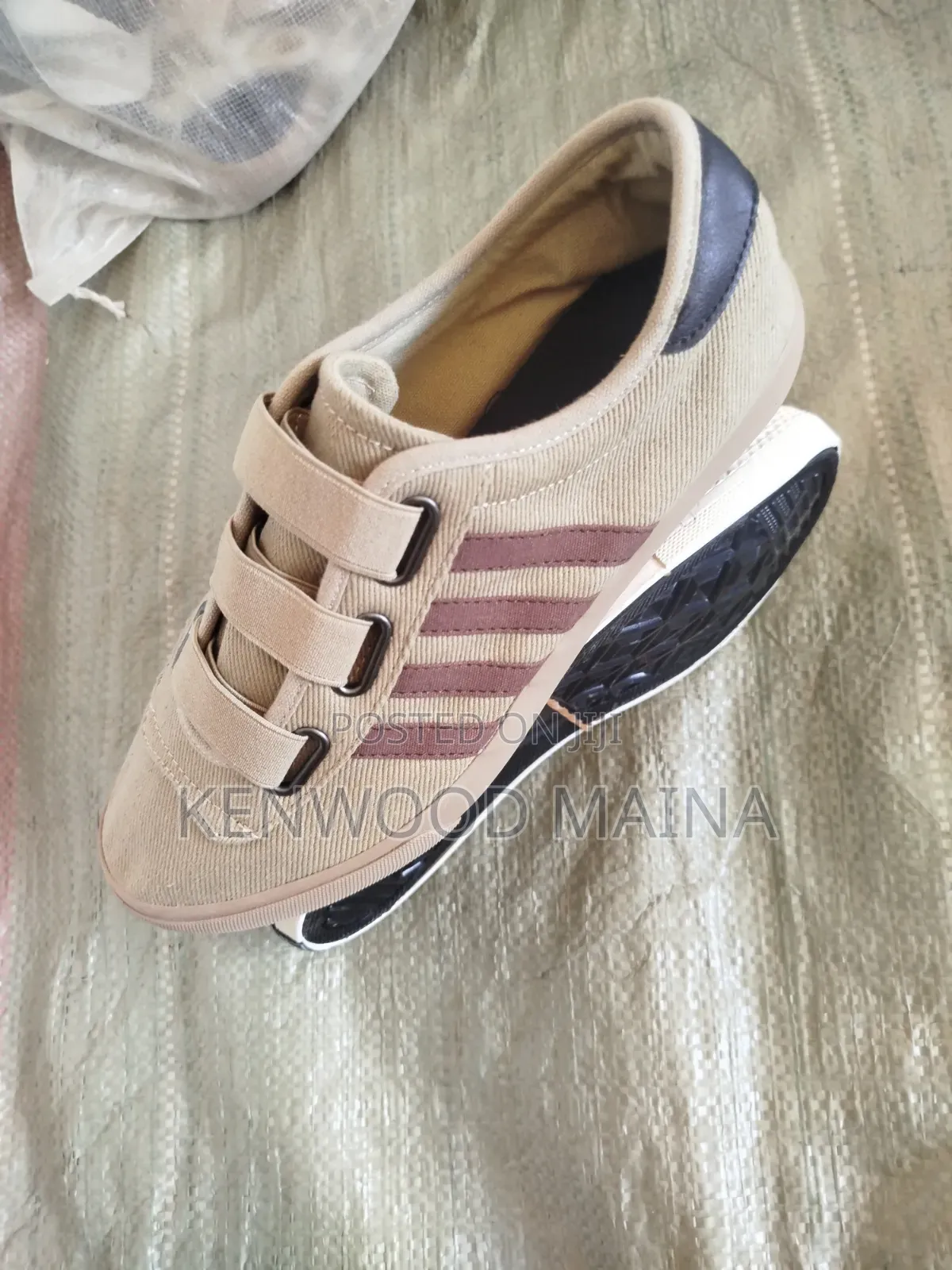 Unisex Cream Canvas