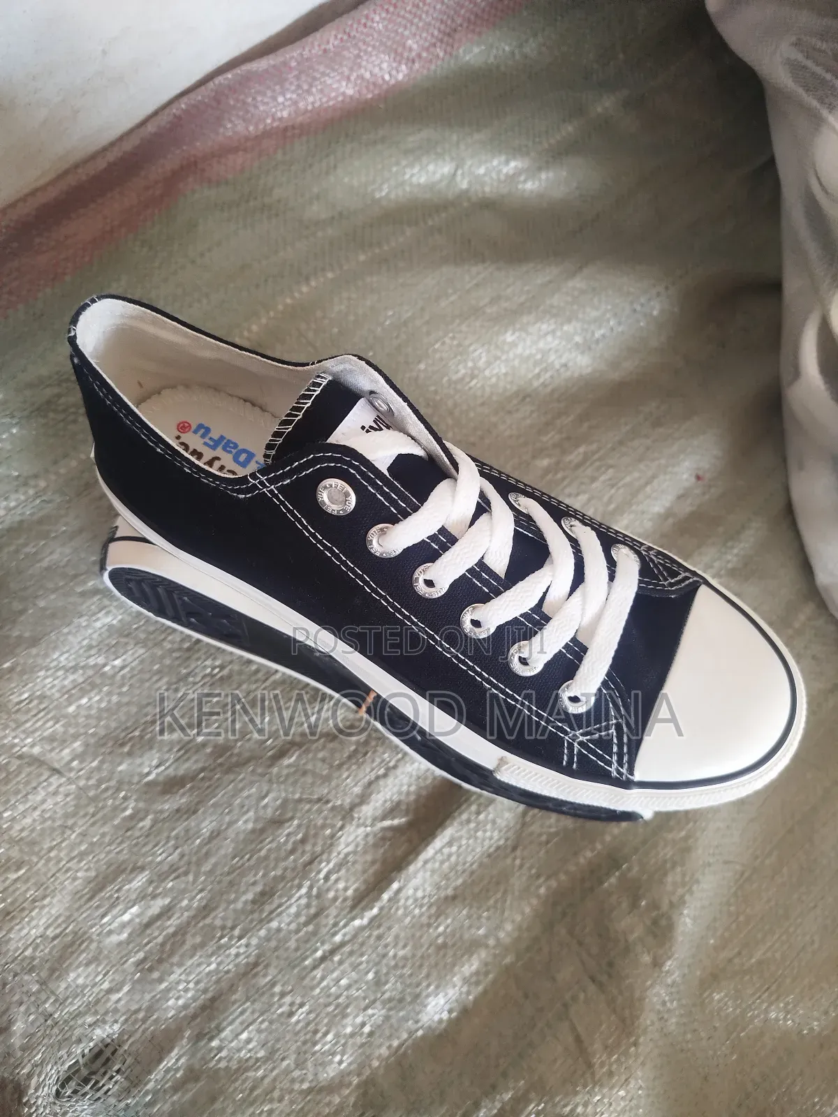 Unisex Cream Canvas