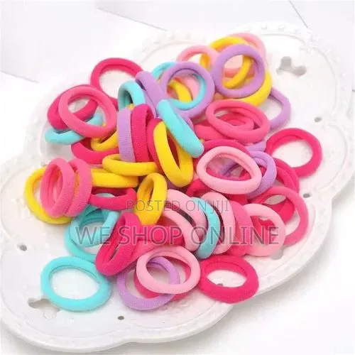 Girls Colorful Hair Bands Set